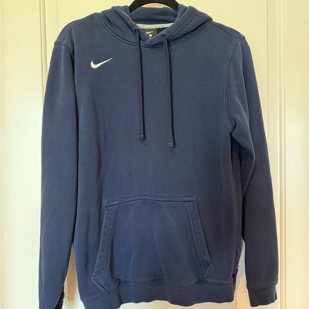Nike Blue Sweatshirt Classic Pullover Hoodie